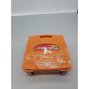 Beyblade Metal Fury Carrying Travel Case Storage Orange 2010 Tomy 8 Blades